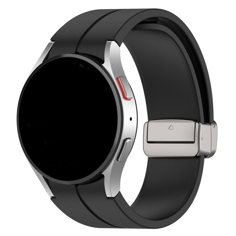 Strap-it Samsung Galaxy Watch 7 - 44mm magnetische sport band (zwart)