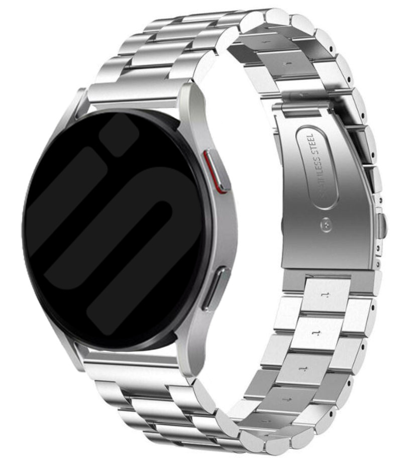 Strap-it Samsung Galaxy Watch 7 - 40mm stalen band (zilver)