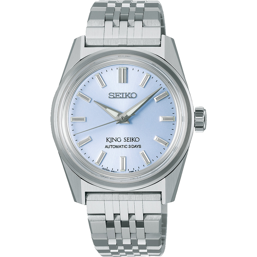 Seiko King  blue automatic