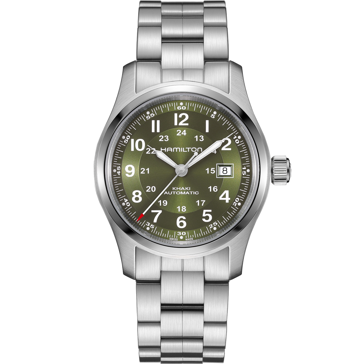 Hamilton khaki field green 42mm