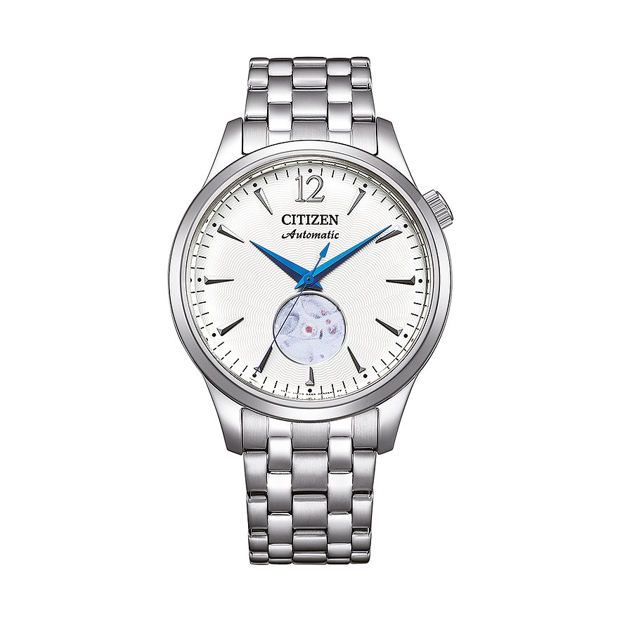 Citizen Automatisch horloge NH9131-73L Horloge, herenhorloge, dameshorloge, open balans, stalen armband