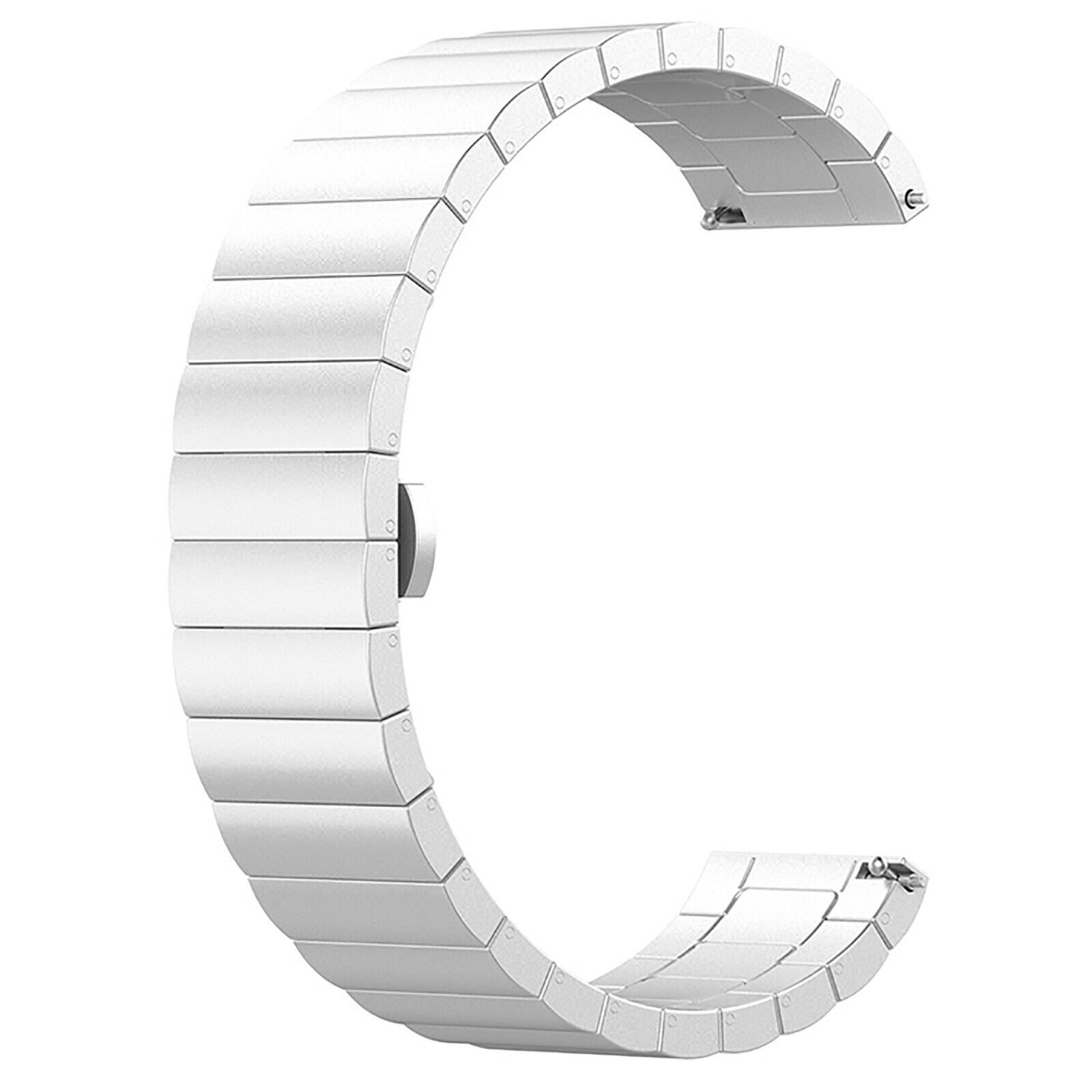 Strap-it Huawei Watch 5 - 42mm metalen band (zilver)