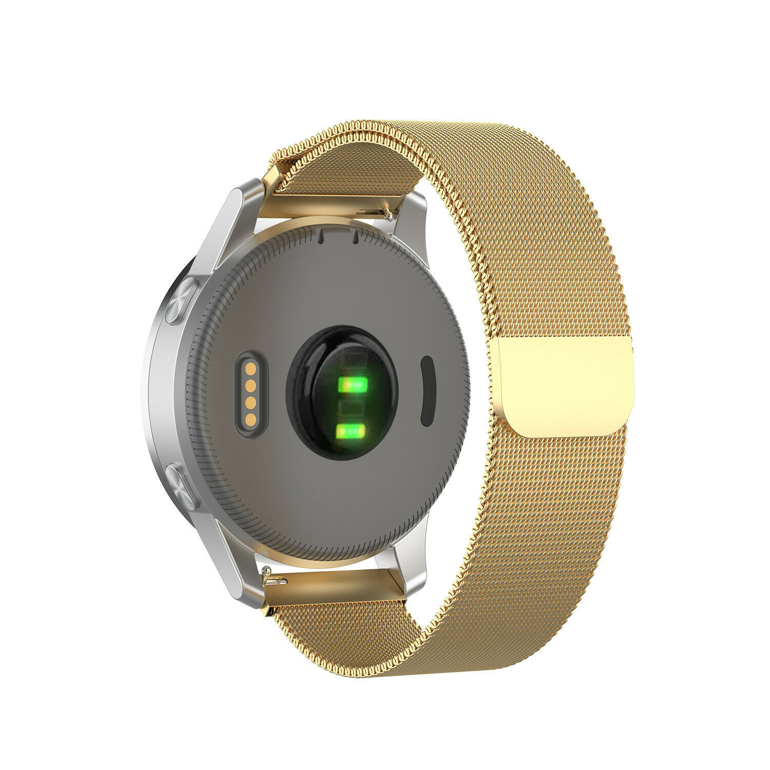 Strap-it Huawei Watch 5 - 42mm Milanese band (goud)