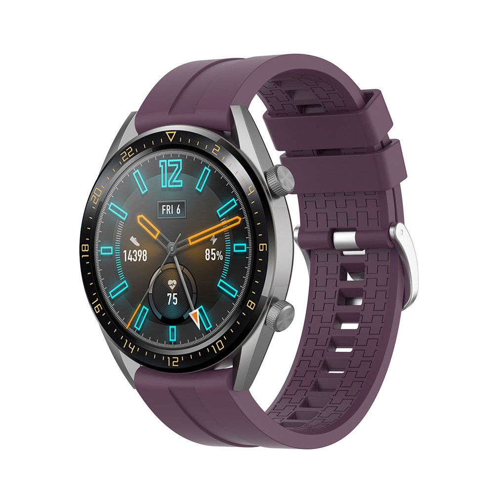 Strap-it Huawei Watch 5 - 46mm extreme silicone band (paars)