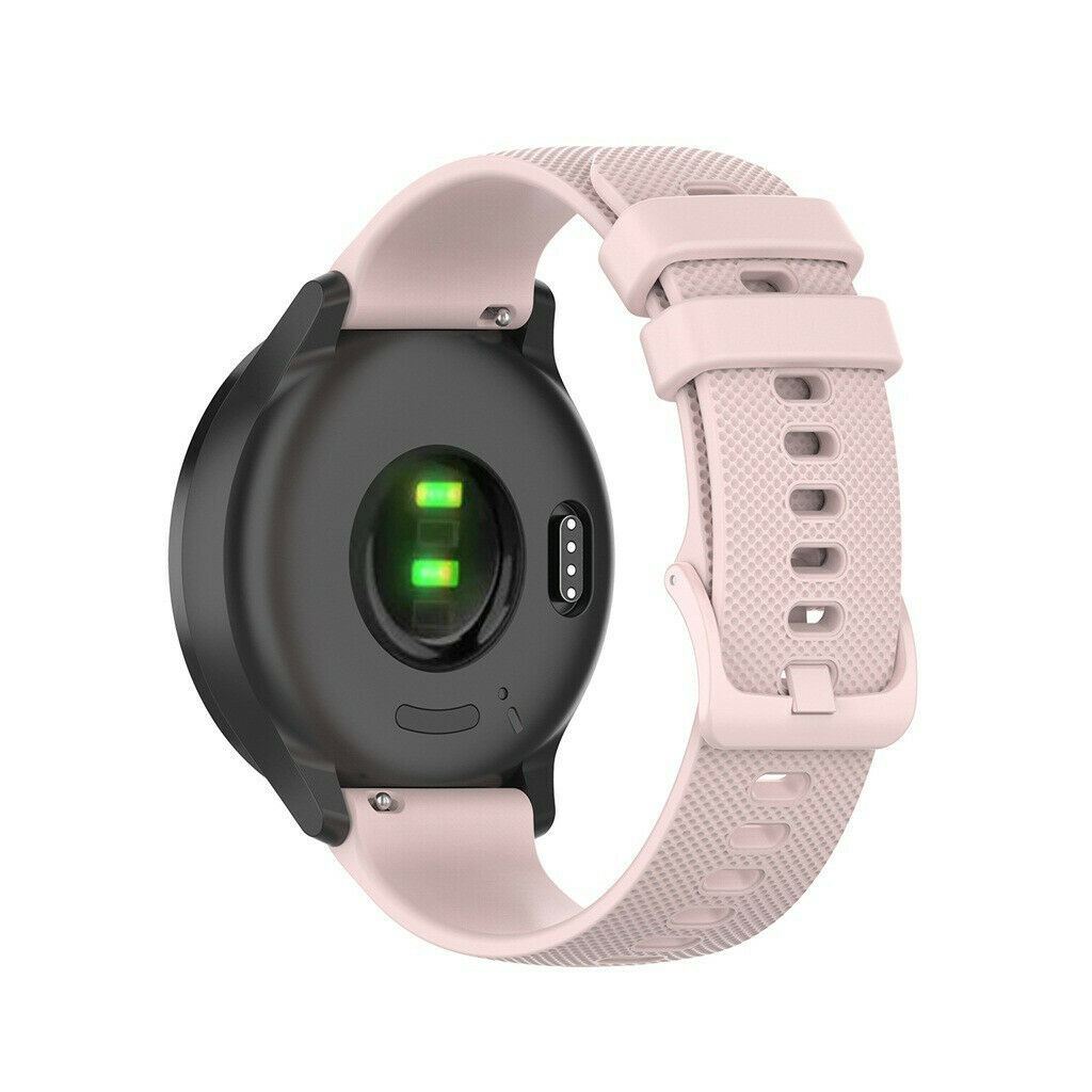 Strap-it Huawei Watch 5 - 42mm luxe siliconen bandje (roze)