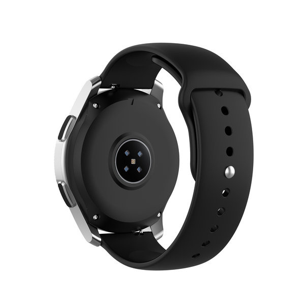 Strap-it Huawei Watch 5 - 42mm sport band (zwart)