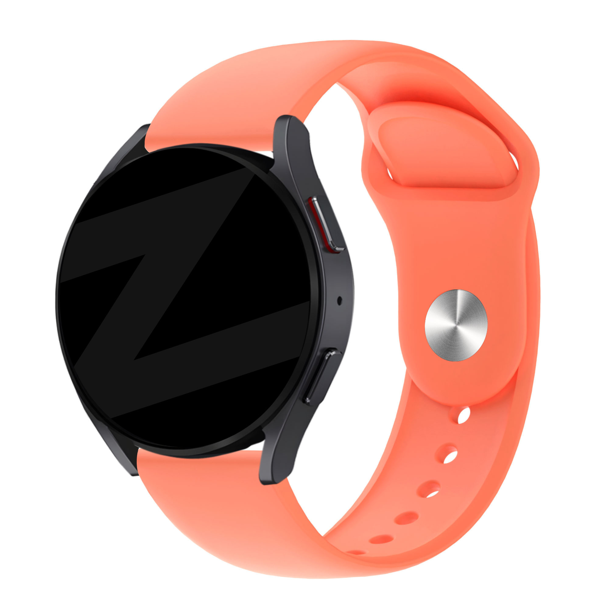 Bandz Huawei Watch 5 - 46mm sport band 'Deluxe' (oranje)