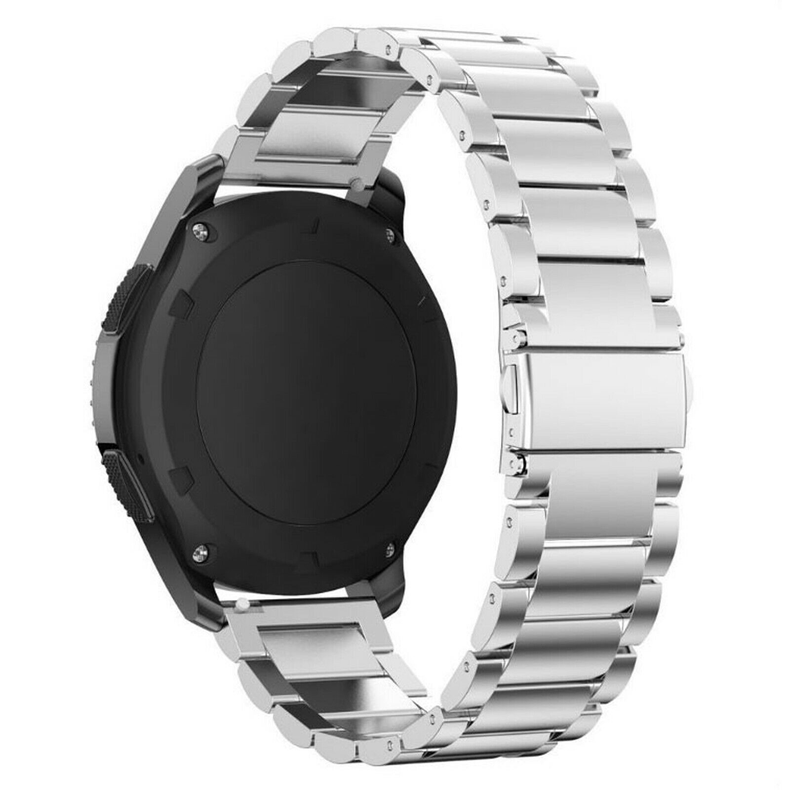 Strap-it Huawei Watch 5 - 42mm stalen band (zilver)