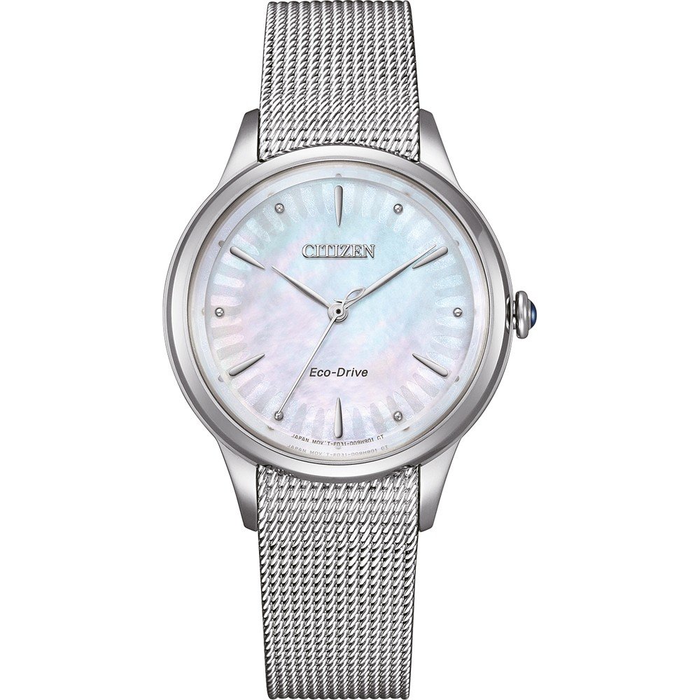 Citizen Solarhorloge Horloge, dameshorloge, stalen band, analoog