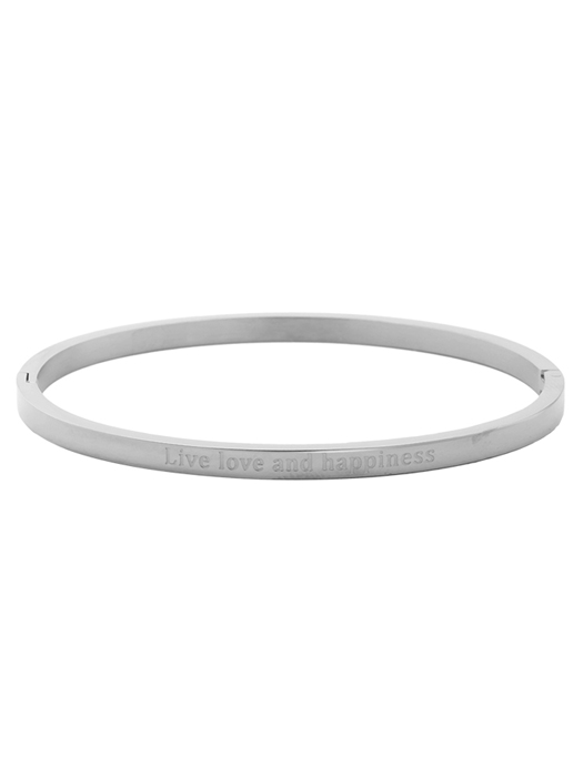FASHIONIZE Armband Live Love Silver