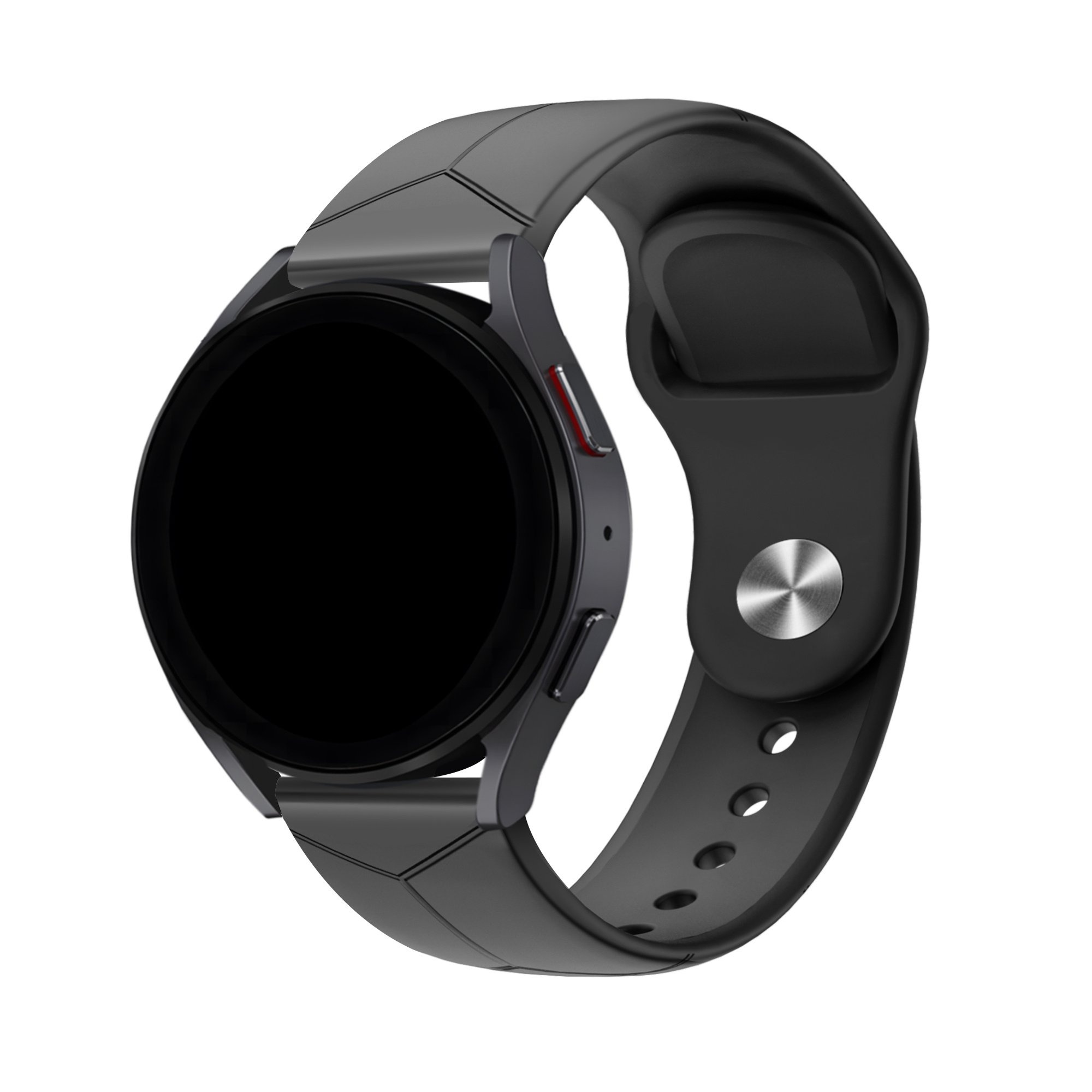 BALR. BALR Xiaomi Watch 2 / 2 Pro hexagon Sport bandje (zwart)