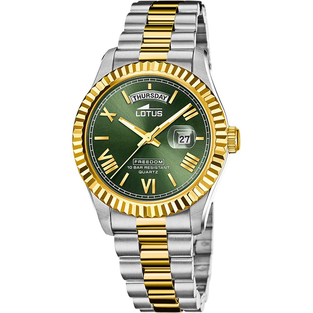 Lotus Kwartshorloge 18854/1 Horloge, herenhorloge, dameshorloge, tot 10 bar waterdicht, datum