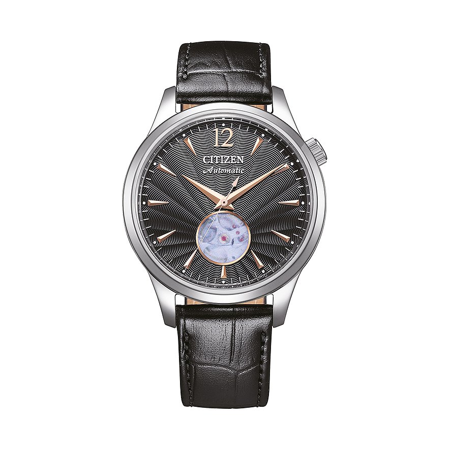 Citizen Automatisch horloge NH9131-73L Horloge, herenhorloge, dameshorloge, open balans, stalen armband
