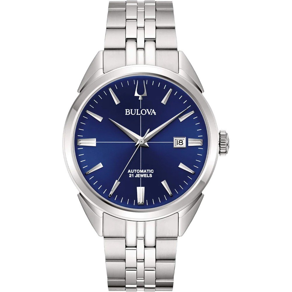 Bulova Automatisch horloge 96B422 Polshorloge, herenhorloge, dameshorloge, roestvrijstalen band, saffierglas