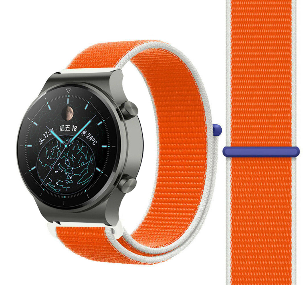 Strap-it Huawei Watch GT 2 Pro nylon band (Nederland)