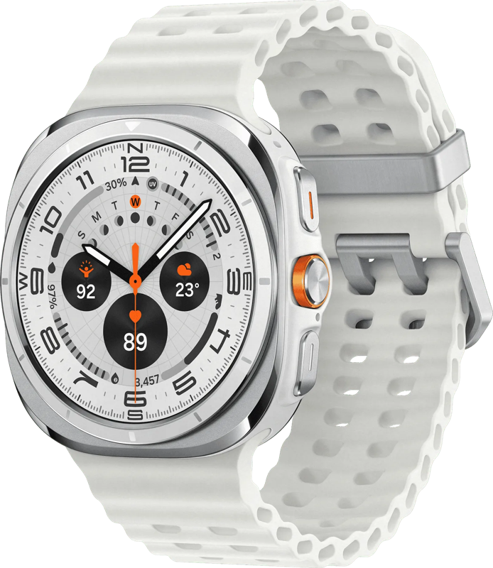 Samsung Galaxy Watch Ultra (2025) 4G Titanium Wit 47mm