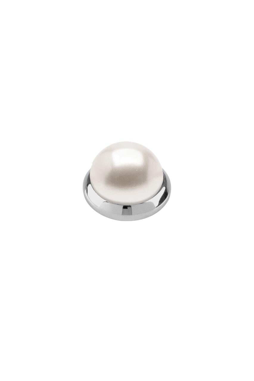 Dyrberg Kern Dyrberg/Kern Bud Topping, Color: Silver/White, Onesize, Women