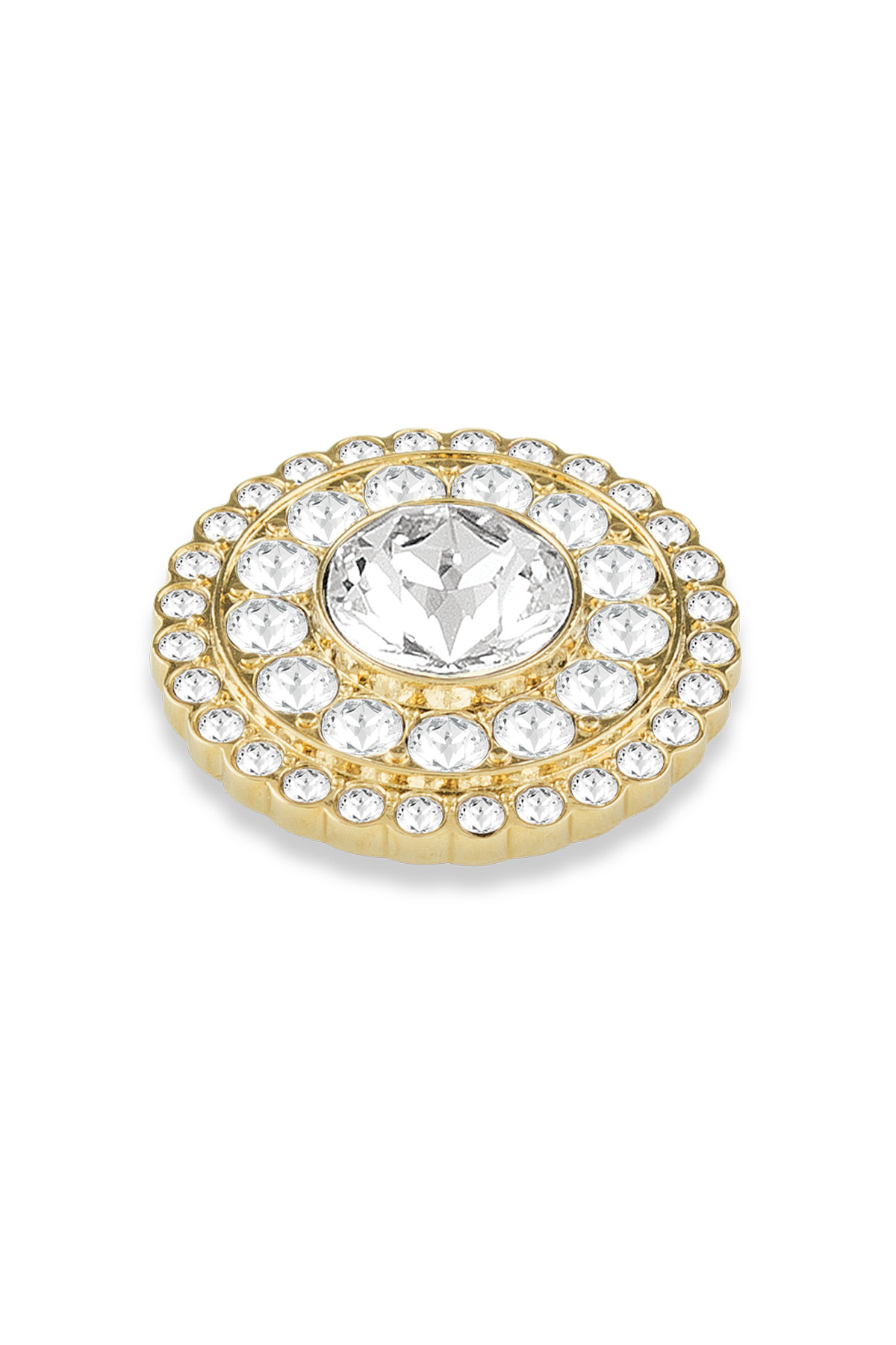 Dyrberg Kern Dyrberg/Kern Value Topping, Color: Gold/Crystal, Onesize, Women