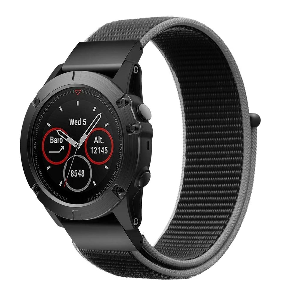 Strap-it Garmin Enduro 1 / 2 / 3 nylon band (charcoal)