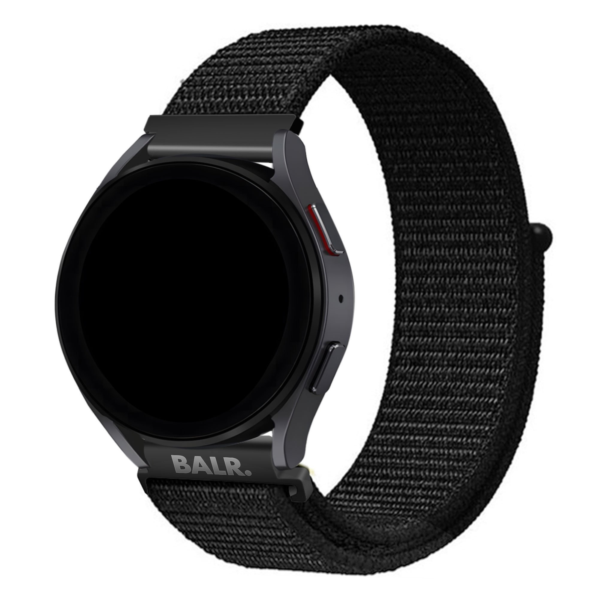 BALR. BALR Xiaomi Amazfit GTS nylon band (zwart)