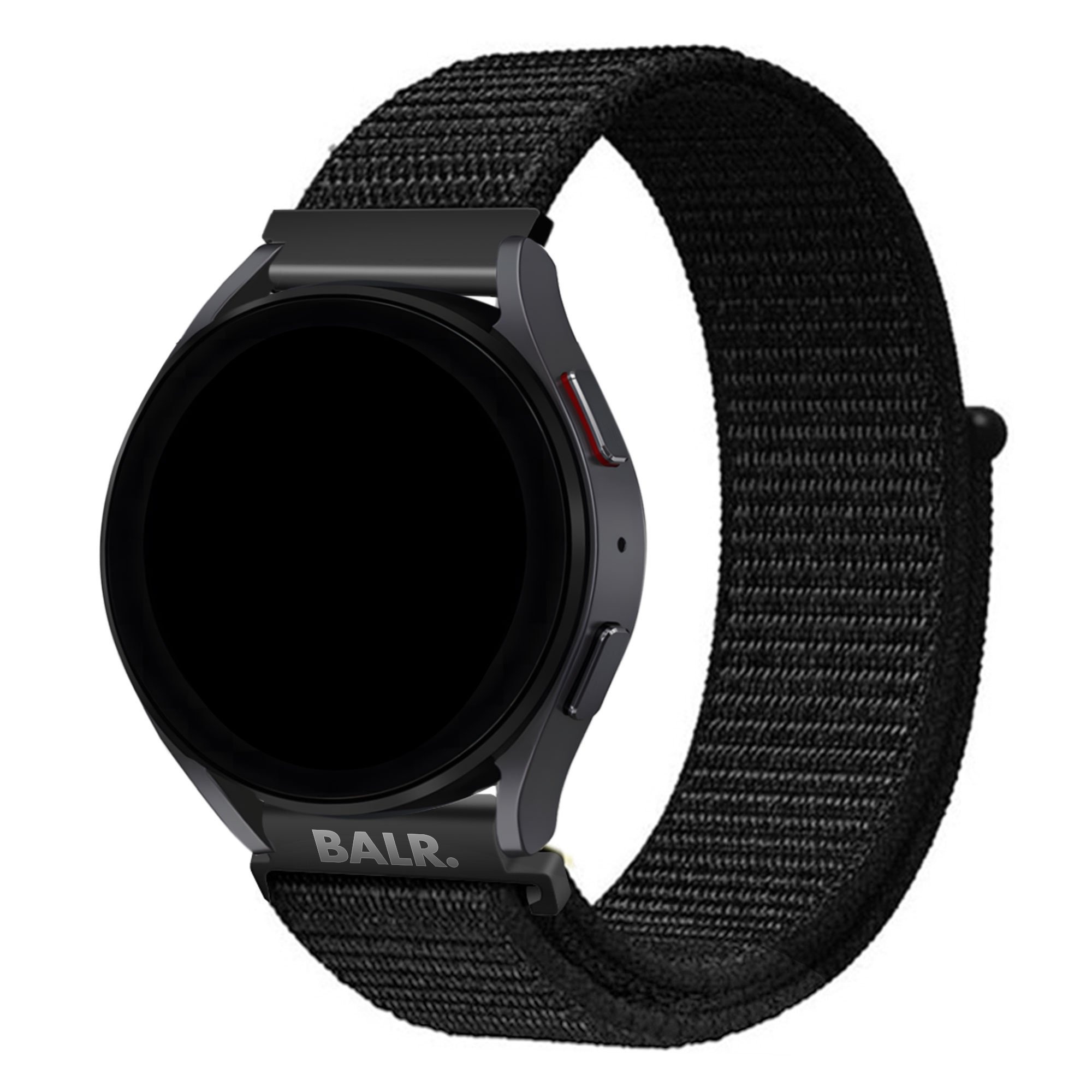 BALR. BALR Amazfit GTS 4 (mini) nylon band (zwart)