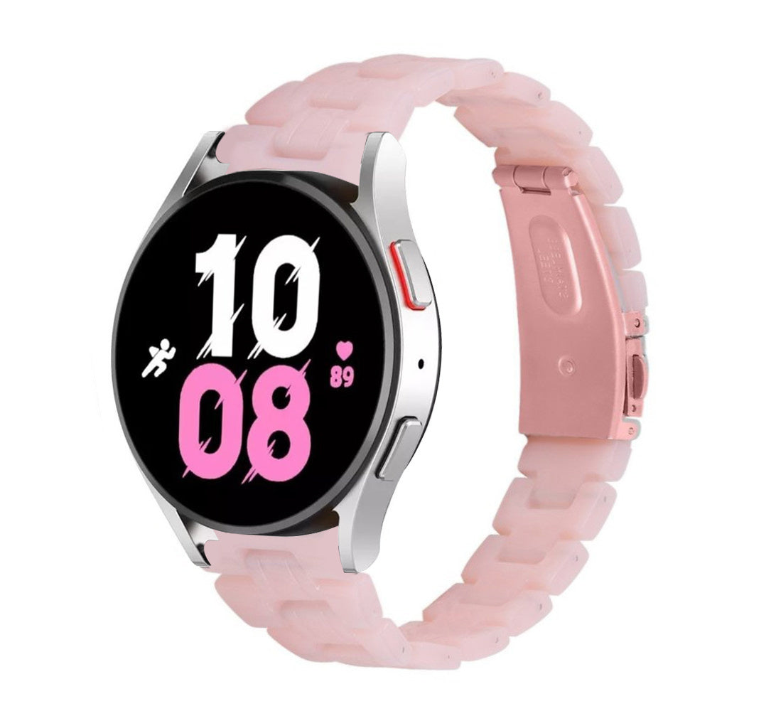 Samsung Galaxy Watch 5 - 44mm resin band (roze)