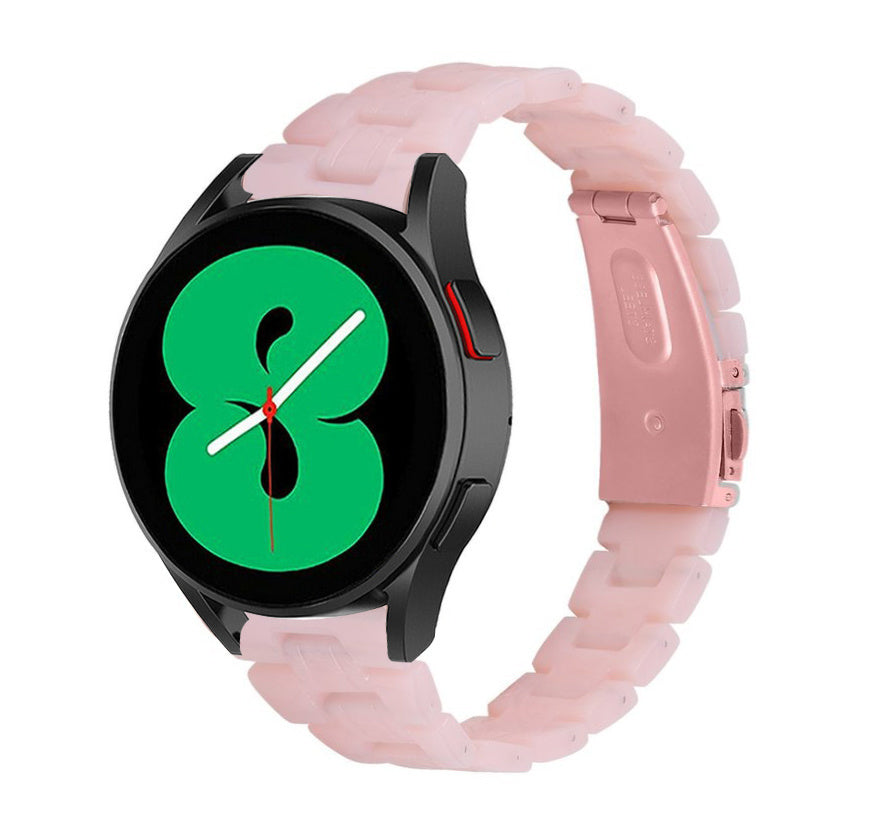 Samsung Galaxy Watch 4 - 44mm resin band (roze)