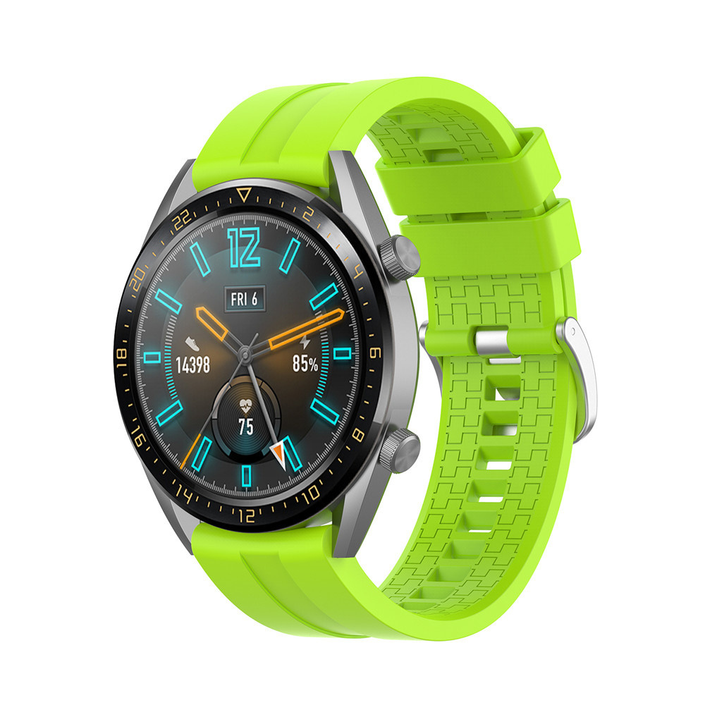 Strap-it Huawei Watch GT 5 - 46mm extreme silicone band (lime)