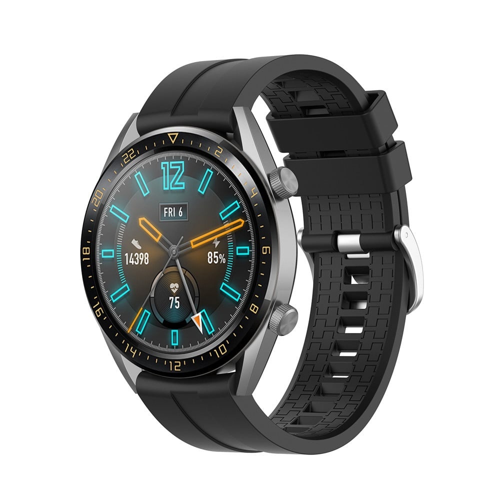 Strap-it Huawei Watch GT 5 Pro - 46mm extreme silicone band (zwart)