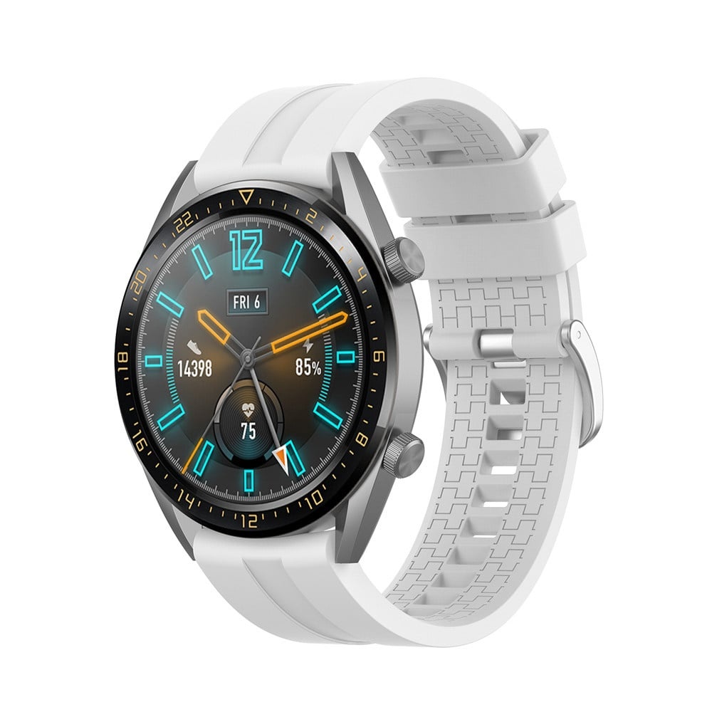 Strap-it Huawei Watch GT 5 Pro - 46mm extreme silicone band (wit)