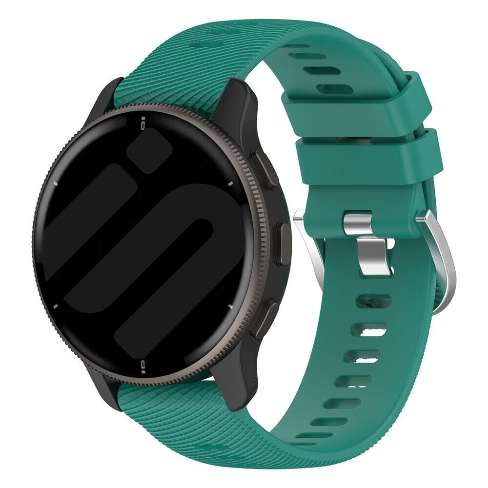 Strap-it Coros Apex 46mm siliconen bandje (dennengroen)
