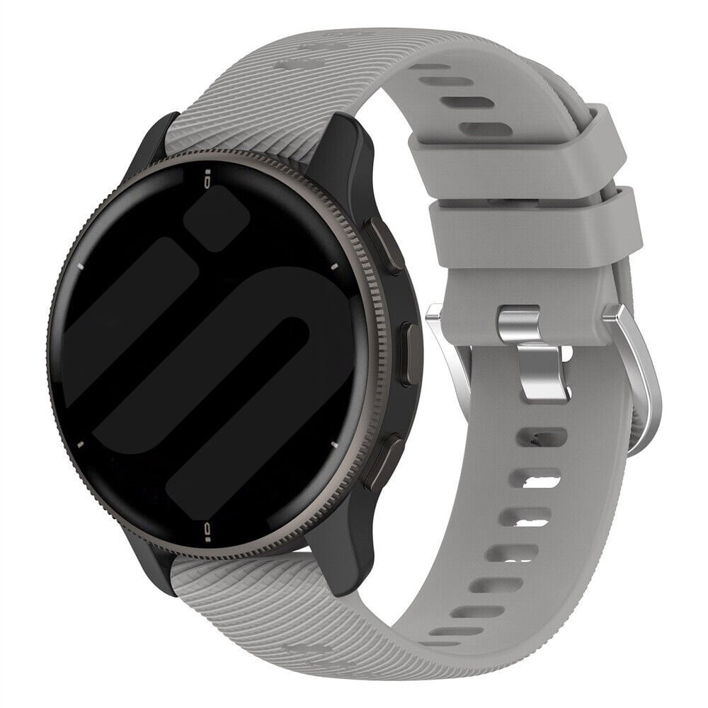 Strap-it Coros Apex 46mm siliconen bandje (lichtgrijs)