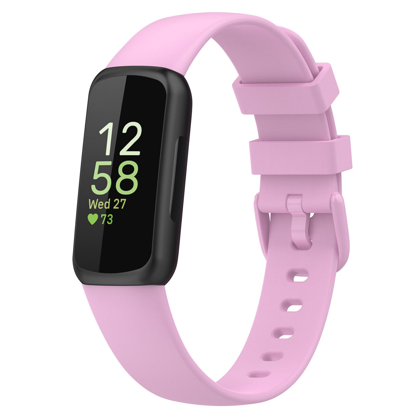 Strap-it Fitbit Inspire 3 siliconen bandje (lila)
