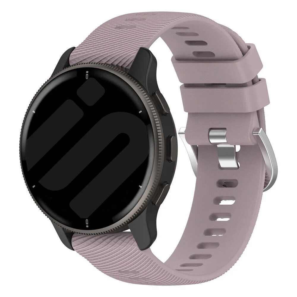 Strap-it Coros Apex 42mm siliconen bandje (violet)