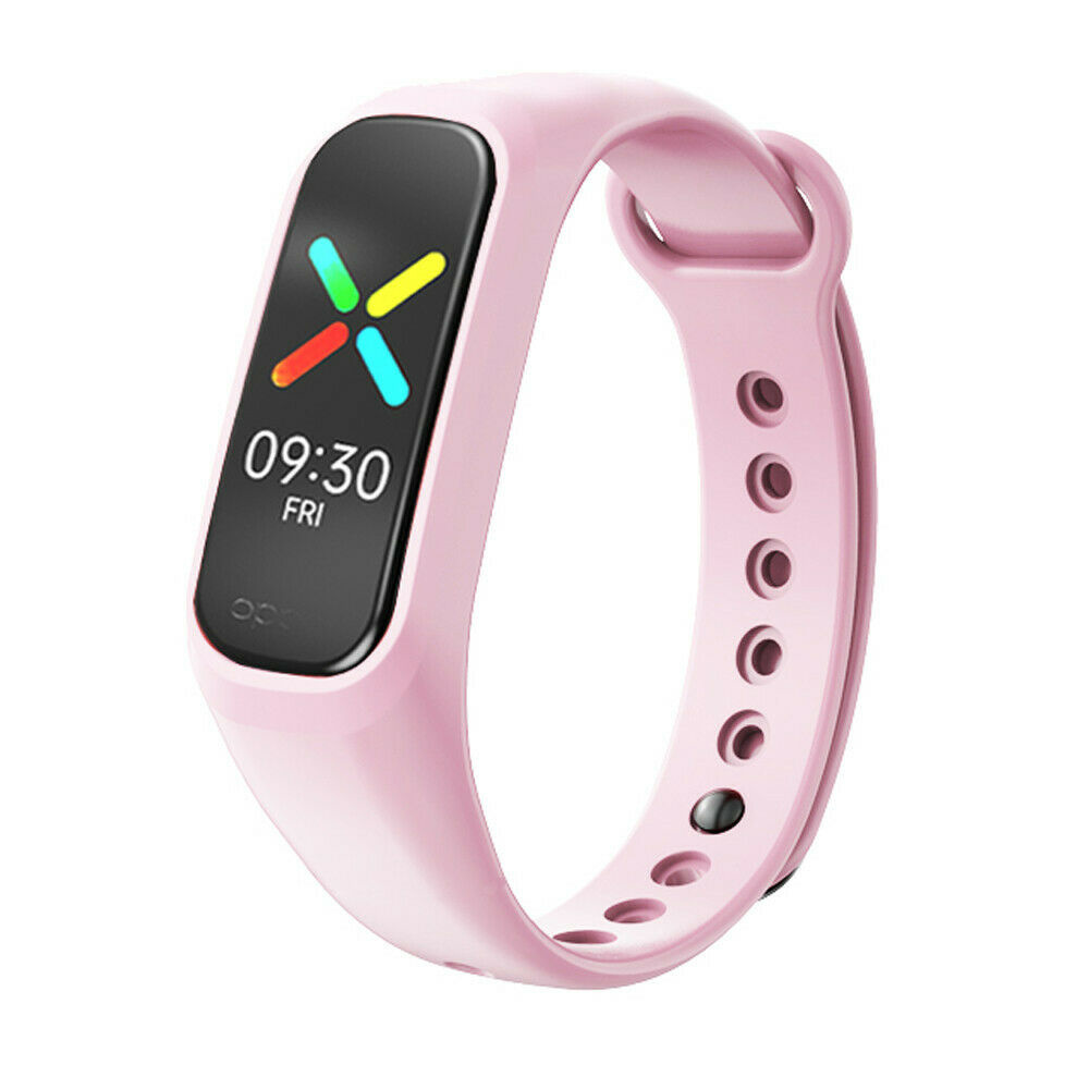 Strap-it Oppo band siliconen bandje (roze)
