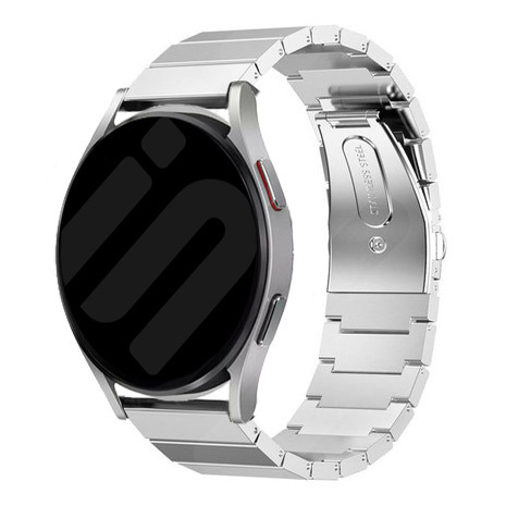 Strap-it Samsung Galaxy Watch FE metalen bandje (zilver)