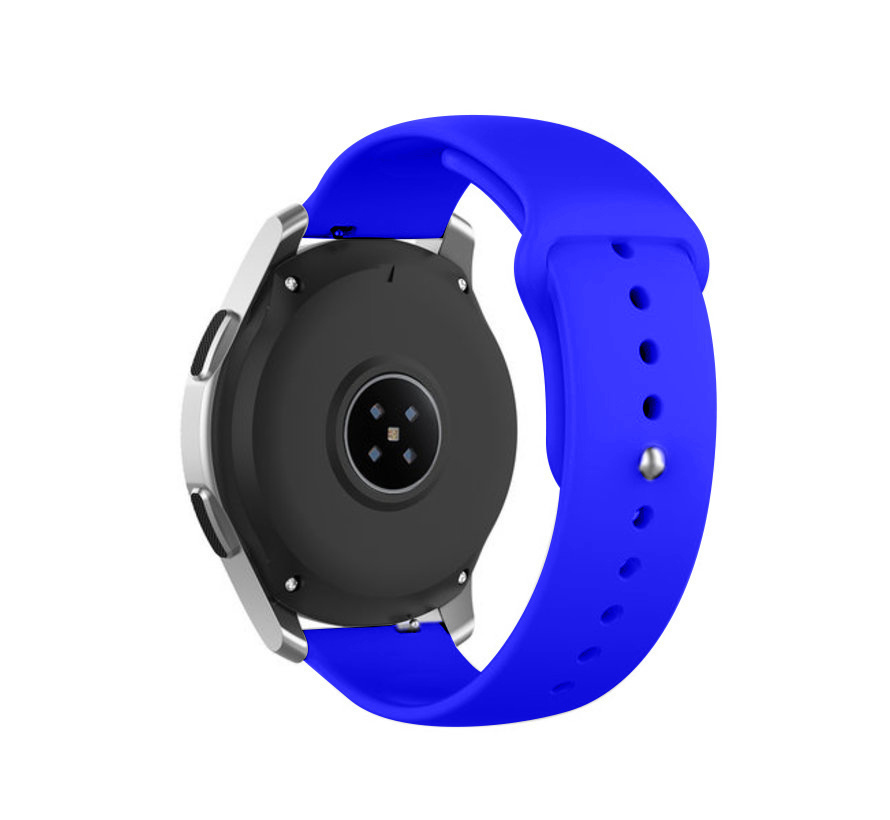 Strap-it Samsung Galaxy Watch FE sport band (blauw)