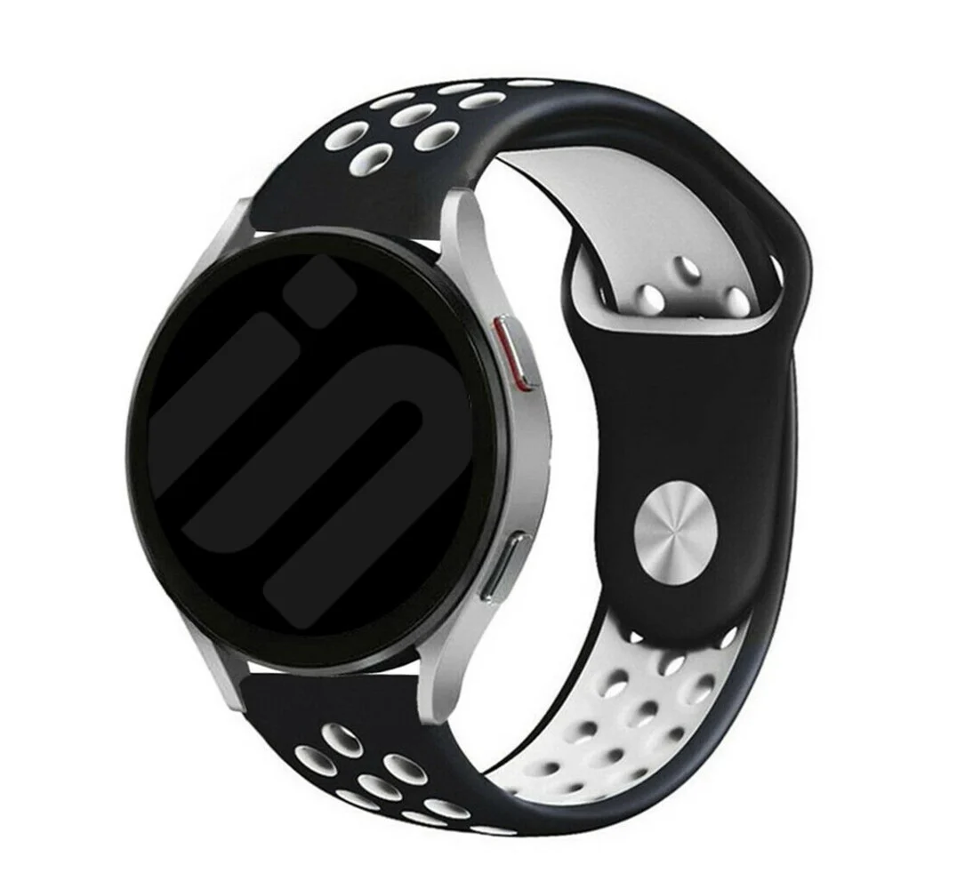 Strap-it Suunto 9 Peak Pro sport band (zwart/wit)