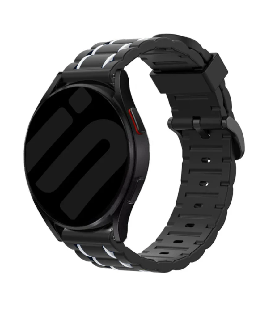 Strap-it Suunto Vertical sport gesp band (zwart/wit)