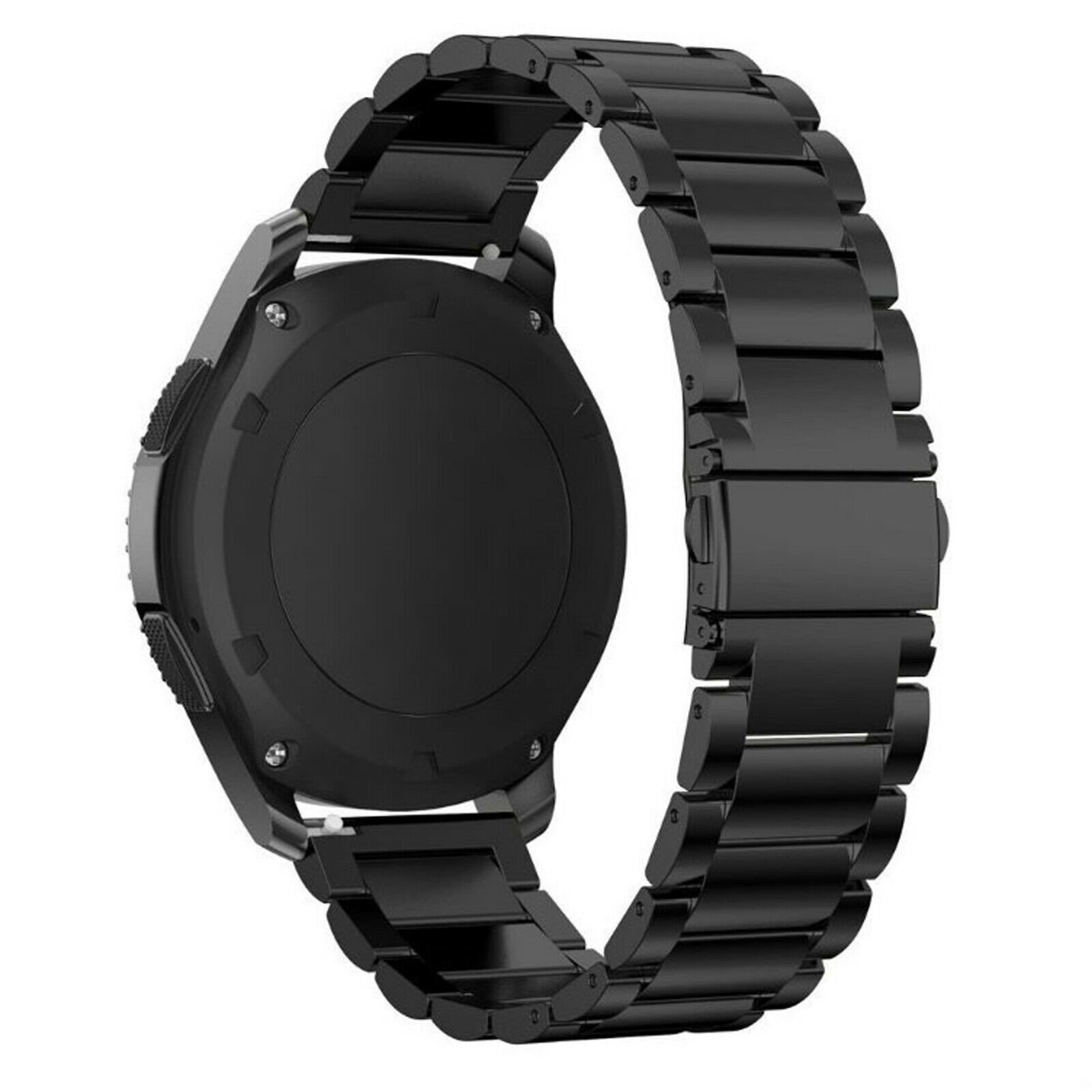 Strap-it Huawei Watch GT 5 Pro - 42mm stalen band (zwart)