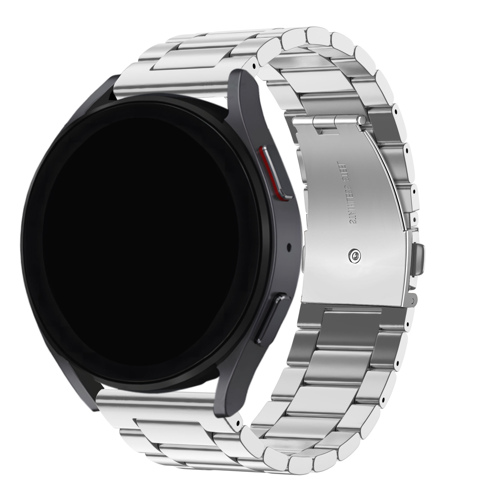 BALR. BALR 22mm stalen band (zilver)