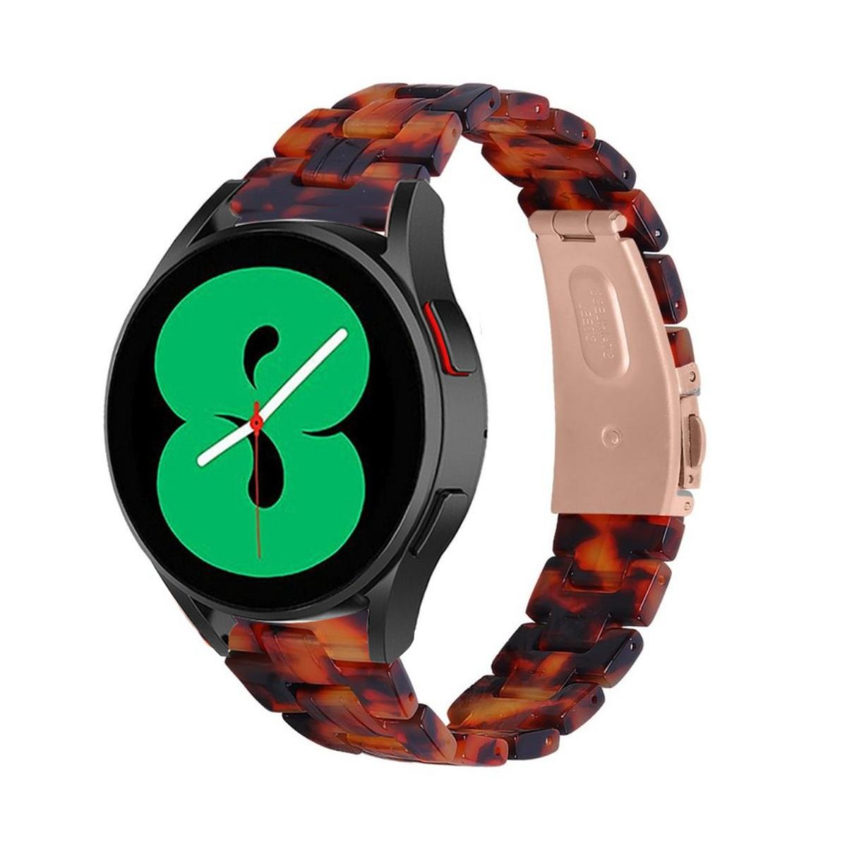 Strap-it Samsung Galaxy Watch 4 - 40mm resin band (lava)