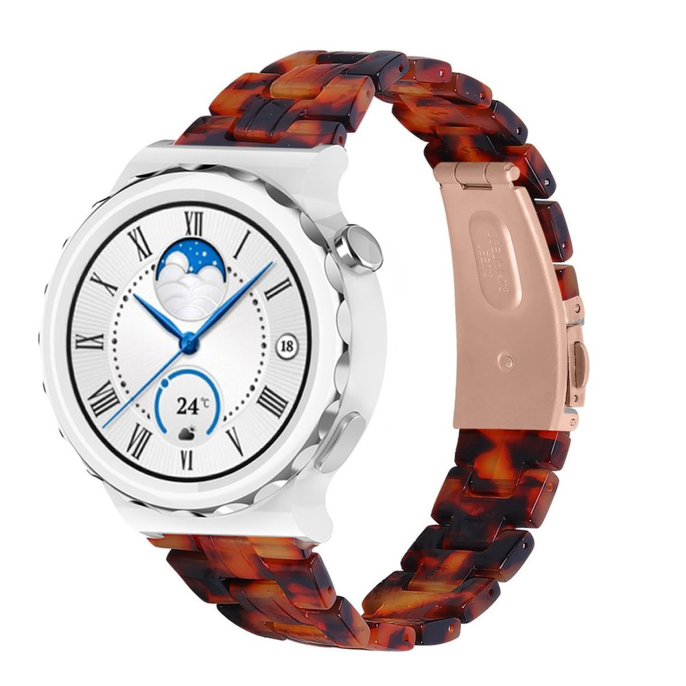 Strap-it Huawei Watch GT 3 Pro 43mm resin band (lava)