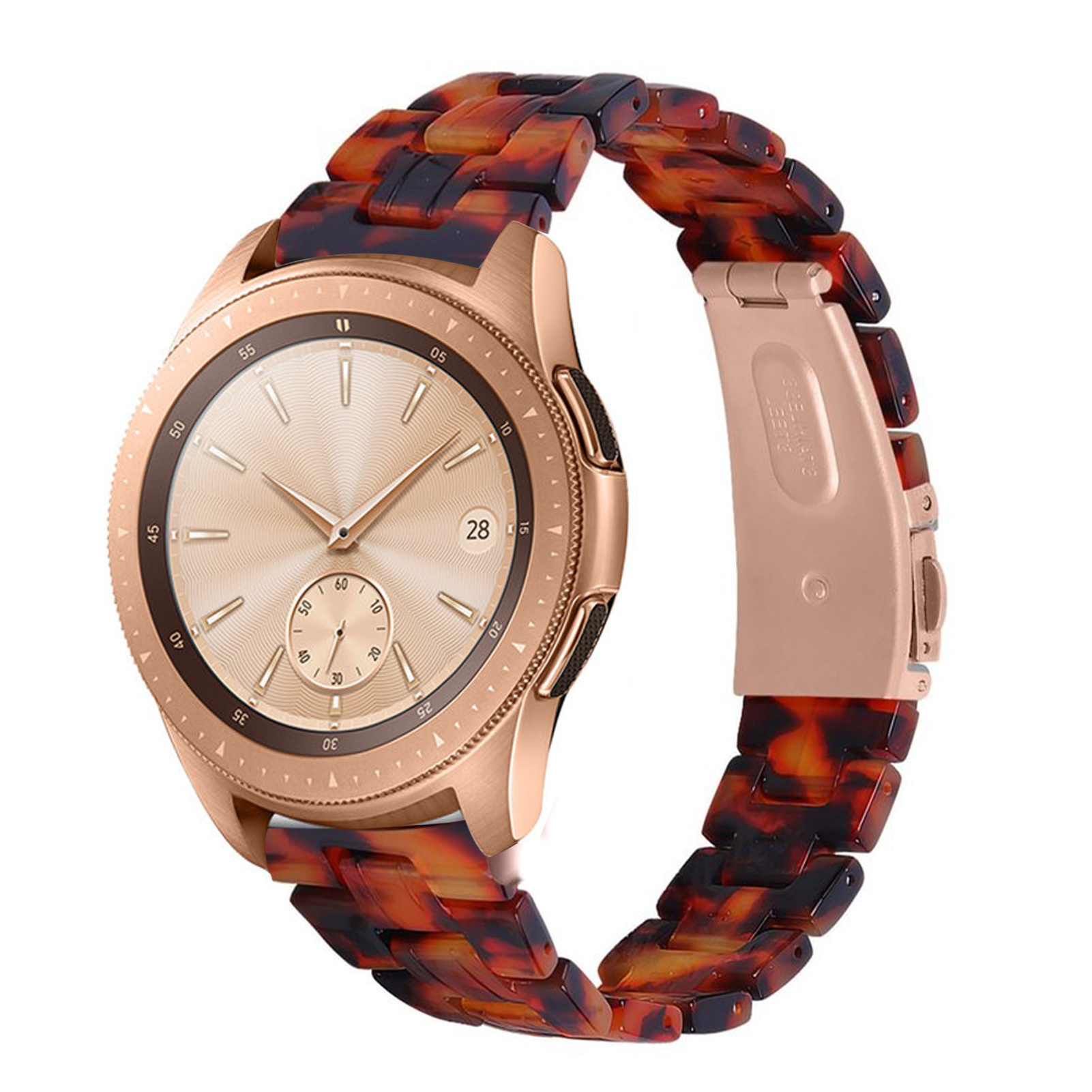 Strap-it Samsung Galaxy Watch 42mm resin band (lava)
