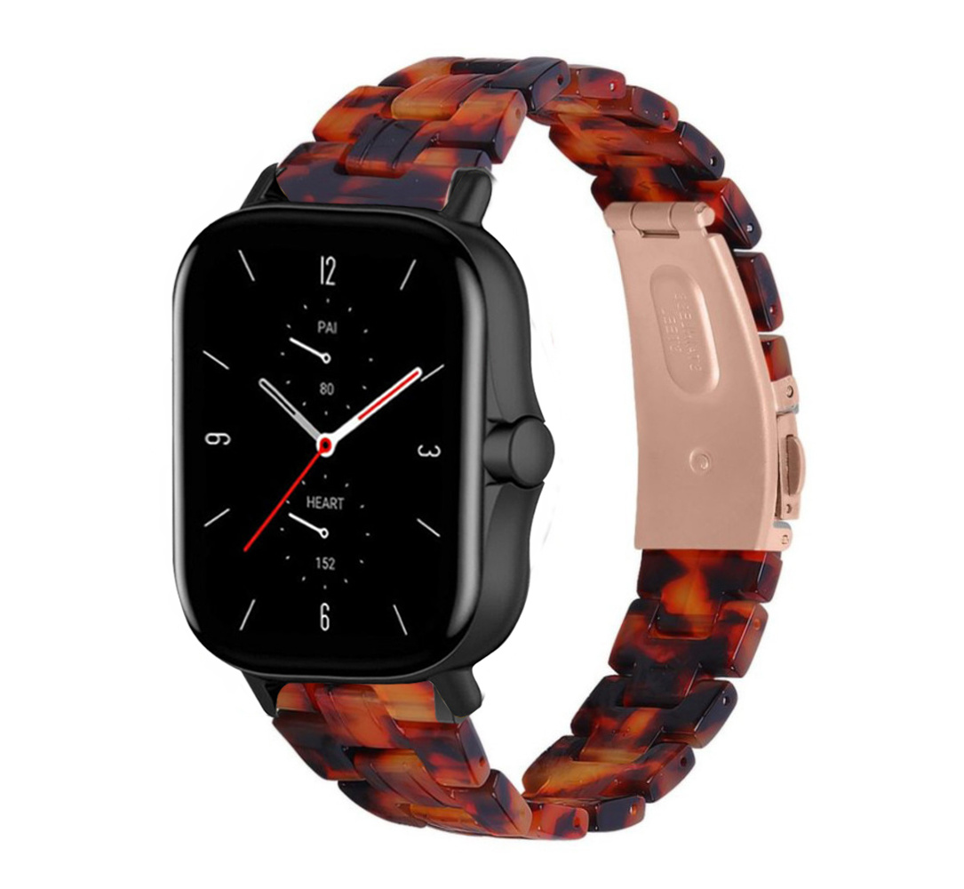 Strap-it Amazfit GTS 2 resin band (lava)