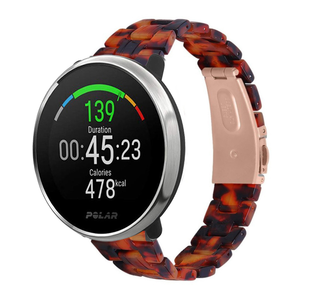 Strap-it Polar Ignite resin band (lava)