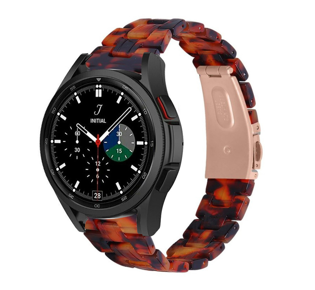 Strap-it Samsung galaxy watch 4 Classic - 46mm resin band (lava)