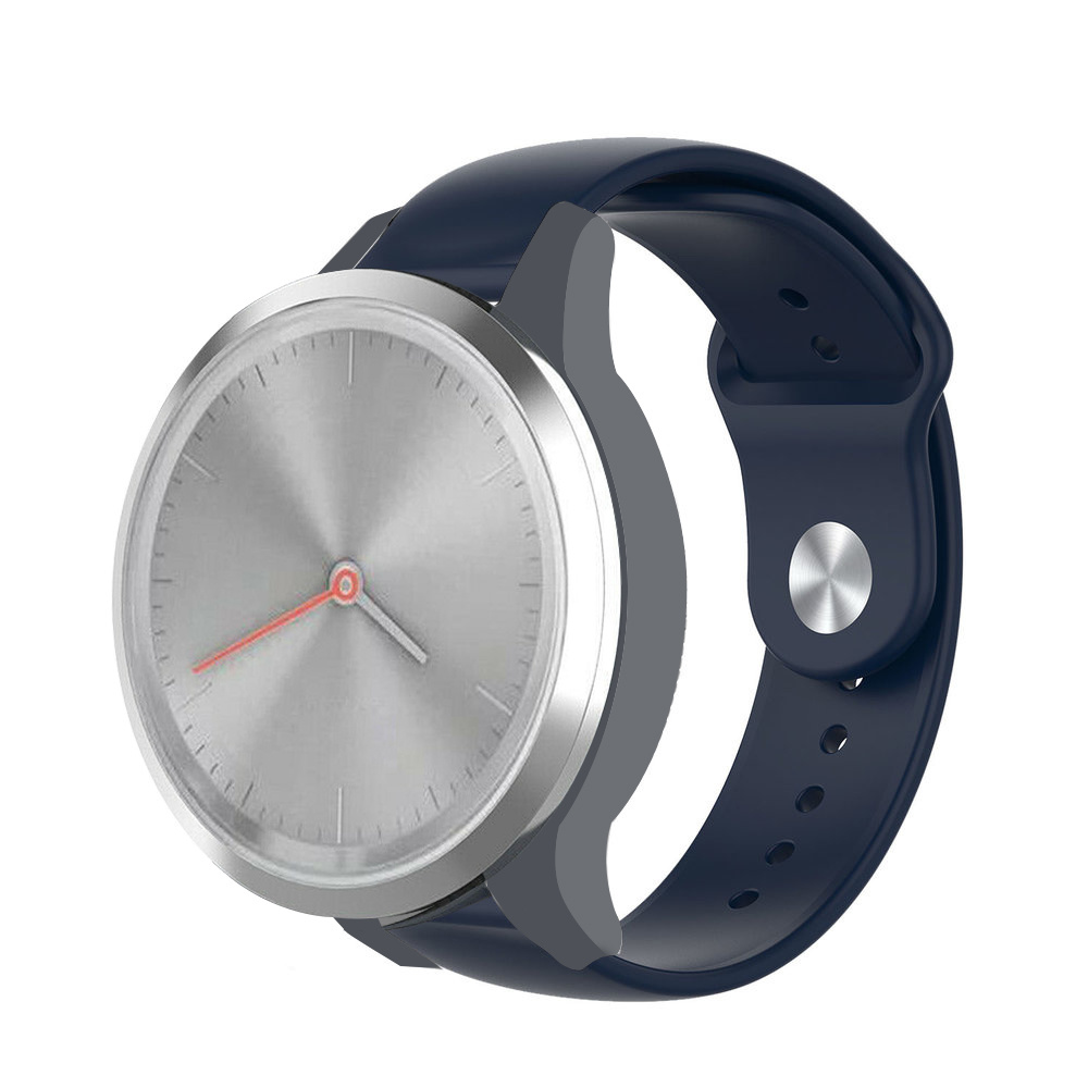 Strap-it Garmin Vivomove 3s sport band - 39mm- donkerblauw