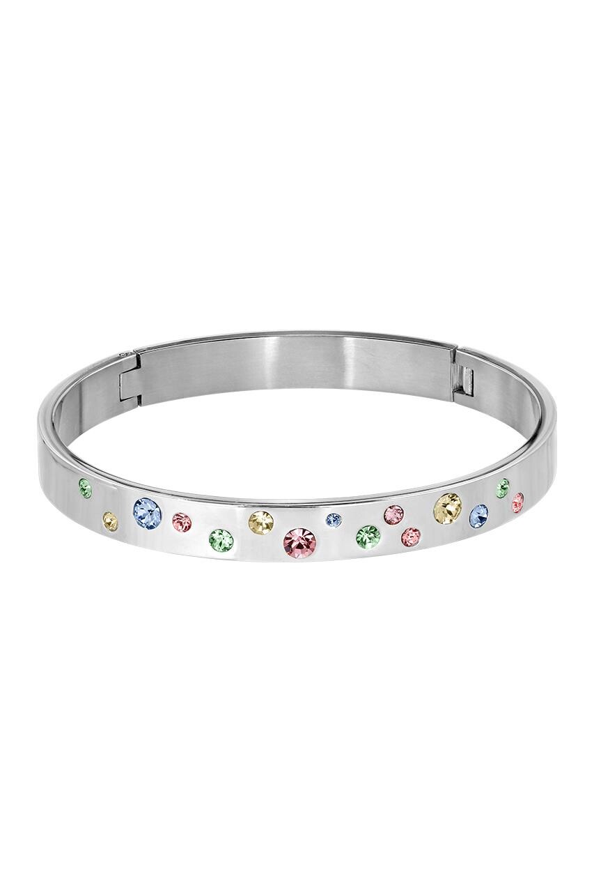 Dyrberg Kern Dyrberg/Kern Clare Bracelet, Color: Silver, Pastel, I, Women