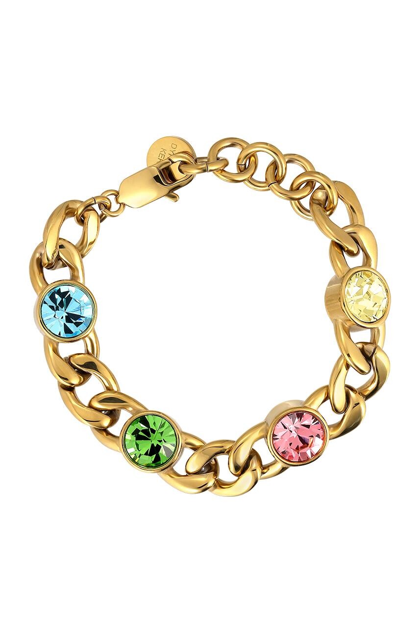 Dyrberg Kern Dyrberg/Kern Ariane Bracelet, Color: Gold, Pastel, Onesize, Women